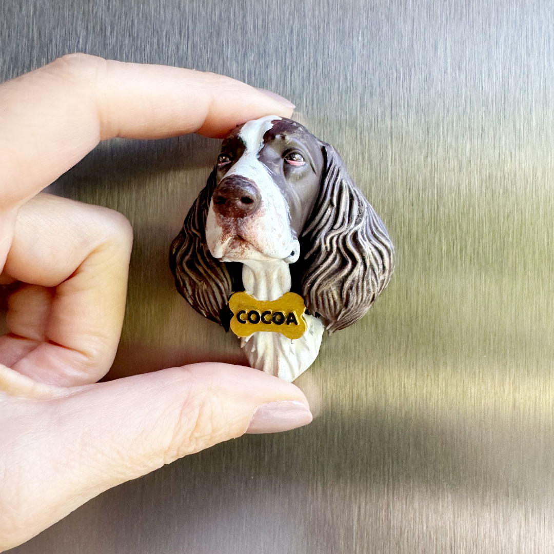 Imán de mascotas personalizado