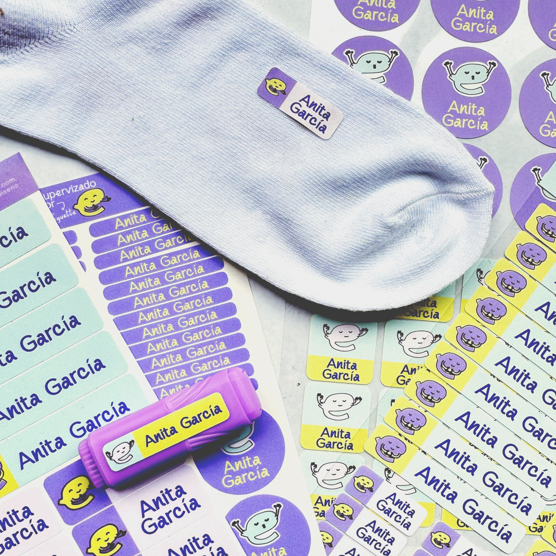 Combos de stickers y etiquetas